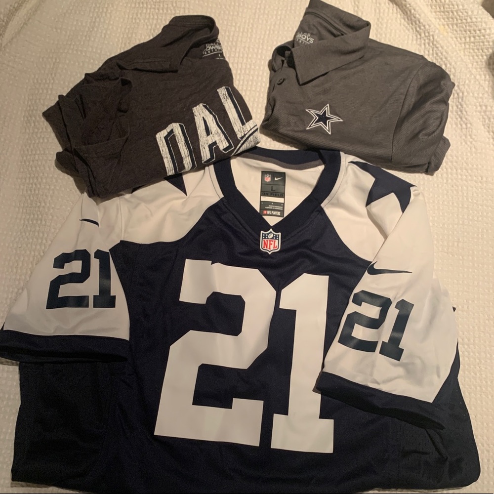 Lot of Dallas Cowboys tops